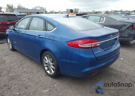 2017 Ford Fusion Hybrid Se z USA, uszkodzony, nr VIN 3FA6P0LUXHR382365